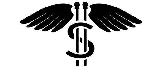 medical cudaceous in form of a dollar sign